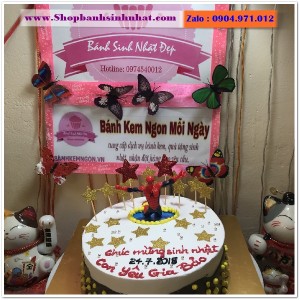 Bánh Sinh Nhật Siêu Nhân - US199